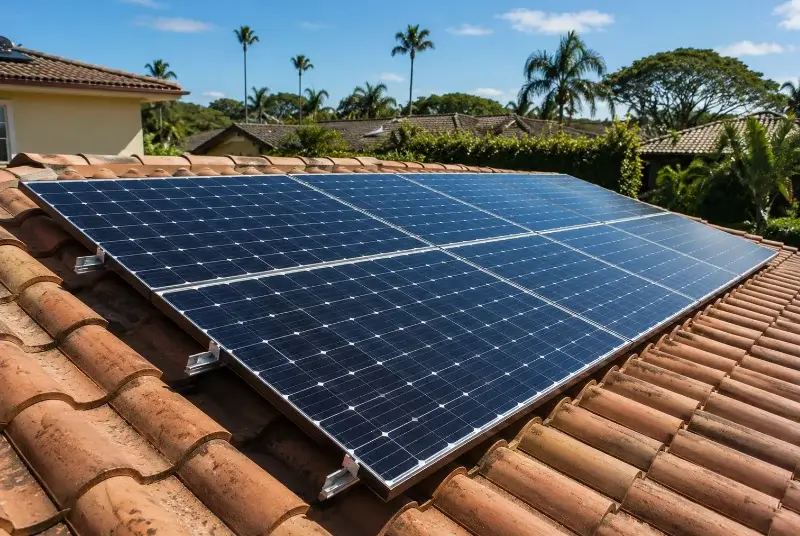 Installation de panneaux solaires à Ossès